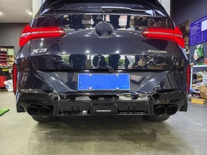 Diffusore Posteriore Nero Lucido con Scarico per <span class=keywords><strong>BMW</strong></span> G45 <span class=keywords><strong>X3</strong></span> M Sport Performance 2025-26 - Product Image 4