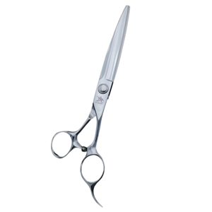 Ciseaux de coiffure VG10 en acier inoxydable de 6, 6,5 et 7 pouces, à pointe arrondie et tranchante, pour droitiers, avec 32 dents pour effiler les cheveux, pour usage en salon - Product Image 4