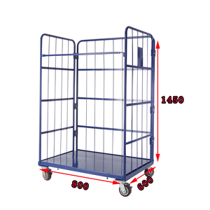 AMJ Troli Kontainer <span class=keywords><strong>3</strong></span> Sisi Gulung Logistik Dapat Dilipat Logistik Dapat Dilepas Dapat Dilipat Dapat Dilipat Warna Biru - Product Image 1