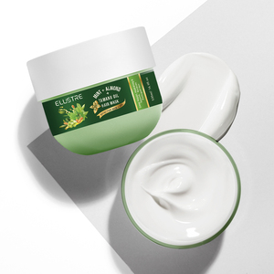 Masque capillaire hydratant en profondeur à la kératine organique, huile de coco, menthe, amande et huile de Tamanu pour cheveux secs et cassants, soin capillaire africain anti-frisottis - Product Image 5