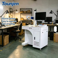 Système de marquage laser à fibre CNC MAGICK Easy Mark pour équipement métallique, type portique, 300W, refroidissement par air, nouveau contrôle EZCAD