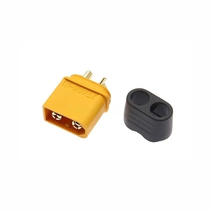 Juego de Conectores de Alta Corriente Amass XT60H-M/XT60H-F 35A, Conectores Banana Chapados en Oro para ESC RC y Batería LiPo - Product Image 3