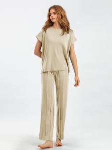 Ummer-Juego de ropa interior sin mangas para niños, juego de ropa de dormir de 2 pulgadas ropa de mujer elegante - Product Image 5