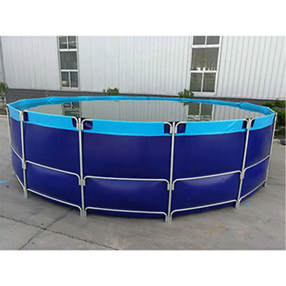 Piscine ovale à ossature métallique hors sol avec revêtement en vinyle pliable piscine pour enfants