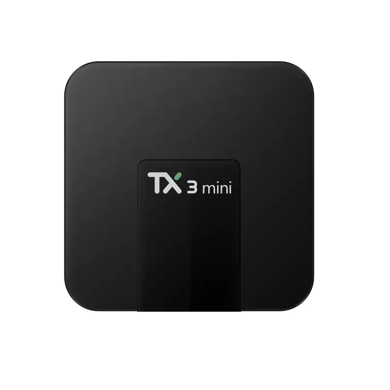 El más nuevo amlogic s905w chip TX3 mini Android TV caja de usuario 2 GB 16 GB Android 7.1 caja de la TV Desi