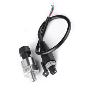 Capteur de pression Walfront, filetage 1/8 NPT, 30 PSI, acier inoxydable, huile, carburant, air, eau - Product Image 1