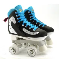 Atacado preço personalizado alta velocidade rolamento 4 roda modelo quad roller skates para homens