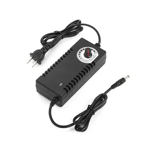 3v zu 12V 2A Adjustable power pumpe motor LED licht streifen Dimming power adapter DC5.5 * 2.5 24W Adjustable power adapter