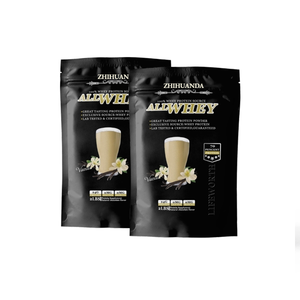 חלבון bcaa גבינה אורגני לבודד חדר כושר אבקת מיידית בטעמי שוקולד ווניל - Product Image 5