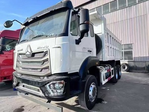 HOWO 6x4 dump truck, 30-ton dump truck, 6x4 dump truck, 40-ton heavy-duty dump truck for mining and construction <b>transportation</b> - Product Image 2