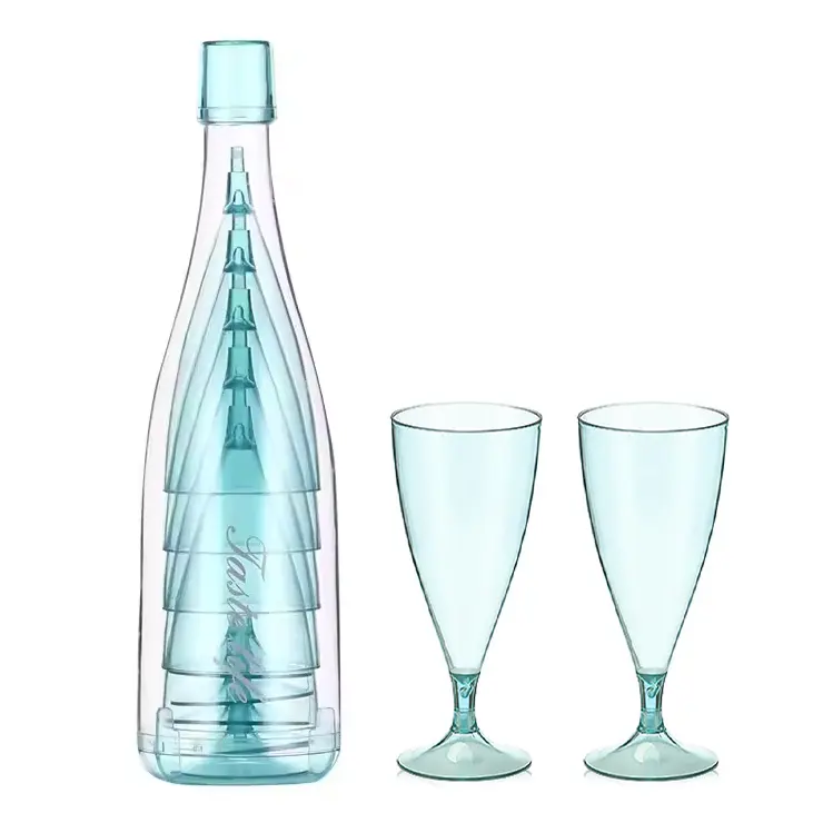 Wholesale Handmade High Quality Long Stem Unique Straight Cylinder Martini Creative Cocktail Square Champagne Red Wine Glasses