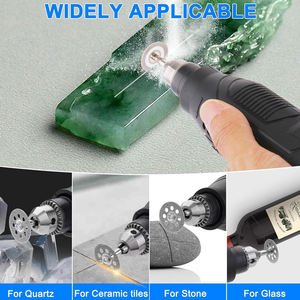 Mini disque de coupe pour outil Dremel, accessoires rotatifs, meule diamantée, lame de scie circulaire rotative, disque diamanté abrasif - Product Image 4