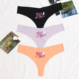 <span class=keywords><strong>Chinese</strong></span> Vrouwen <span class=keywords><strong>Sex</strong></span> Tayger Cartoon Print Lichtgewicht Lingerie Halloween Ondergoed Dames Sexy Ademend Naadloze Thongs Panties - Product Image 6