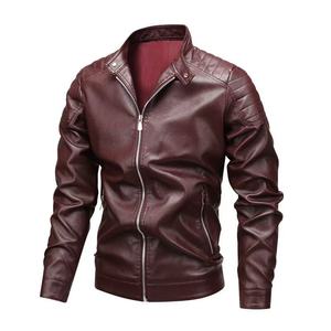 5XL New High Quality Classic Biker Motorcycle Pu Faux <strong>Blazer</strong> <strong>Slim</strong> <strong>Fit</strong> Windproof Black Leather Jacket for Mens Chaqueta De Cuero - Product Image 6