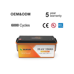 Bleusun 24V 104ah Lifepo4 Lithium Batterij Lood Zuur Vervanging Voor Zonnesystemen China Fabriek - Product Image 1