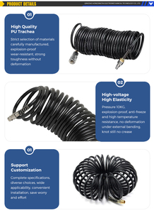 <strong>Best</strong> <strong>Selling</strong> Auto Pneumatic Truck Trailer Air Brake Coil PA PU <strong>Hose</strong> and Air Pipe Popular in China - Product Image 6