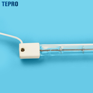 2450K 1000W 1500W 2000W 2500W Transparencia Cristal de cuarzo Lámpara de calefacción halógena infrarroja impermeable para calefacción de aire - Product Image 6