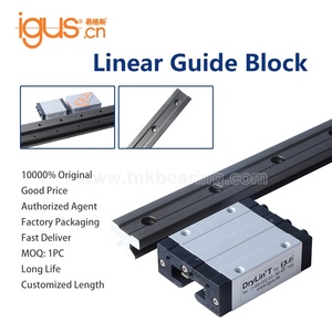 10000% Rail en aluminium <span class=keywords><strong>IGUS</strong></span> d'origine 800mm 1200mm Allemagne chariot de bloc TW-01-20 20mm roulement à glissière Guides linéaires antirouille - Product Image 4