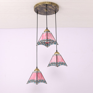 Mediterranean-Style <b>3</b>-Head Chandelier Unique Creative Simple <b>Pendant</b> <b>Light</b> for Guest Study Children's Dining Rooms - Product Image 1