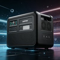 Sistema de Almacenamiento de Energía (ESS) Todo en Uno de 4020 Wh y 1200 W, 10 mil Ciclos. Entrada de CA rápida de 1200W. 600W Solar. Potencia versátil para la vida fuera de la red Master.