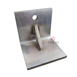 Murs extérieurs en pierre robustes sur mesure fixés avec de grands supports d'angle soudés en acier inoxydable - Product Image 2