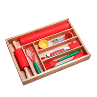 Neuerscheinung 16-teiliges Kinder-Backwerkzeug-Set Konditorei-Zubehör Backzubehör Tortendekorations-Set als Weihnachtsgeschenk
