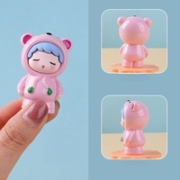 Meilleures ventes : Breloques animaux endormis Kawaii DIY pour coques de téléphone, breloques animaux en résine en gros, accessoires d'artisanat en résine pour la décoration