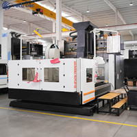 Centre d'usinage à double colonne de haute précision GMB3220 pour grandes pièces métalliques, fraiseuse à portique CNC robuste