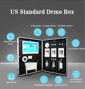 <span class=keywords><strong>Kit</strong></span> de maison intelligente Lanbon, série L8, interrupteurs intelligents Wifi Mesh, prises, boîte de démonstration - Product Image 3