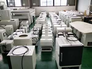 Four à tubes sous vide à atmosphère de laboratoire 1200/1400/1700c avec <span class=keywords><strong>tube</strong></span> de diamètre 40 / 60 / 80 / 100 / 150 / 200 / 250 en option - Product Image 6