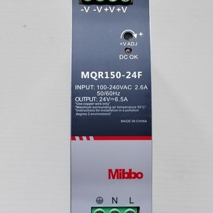 Mibbo MQR120-24F 24V 5A AC-DC แหล่งจ่ายไฟแบบราง DIN ชนิดเอาต์พุตเดี่ยว ผลิตในประเทศจีน - Product Image 3