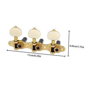 Clavijas de Afinación para Guitarra Acústica de Alta Calidad 1:18, Accesorios Estables para Instrumentos Musicales - Product Image 3