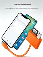 Lector de Tarjetas de Memoria con Lectura Simultánea SD/TF/USB, Compatible con Teléfonos Android, Dispositivos Tipo C, Cámaras, Material ABS, Puerto KZ9-7