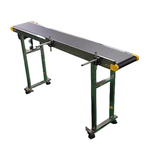 Anpassbare stabile <span class=keywords><strong>Mini</strong></span>-PVC-Förderband maschine Kleiner Band förderer mit Beistell tisch - Product Image 1