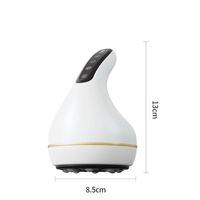 Nouvel appareil de massage à ventouses électrique portable rechargeable avec compresse chaude et fonction intelligente