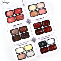 Palette de gel éponge 4 couleurs en gros pour nail art DIY et design ombré professionnel avec éponge
