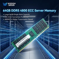 Memoria de servidor DDR5 de 64 GB, 4800 MT/s, PC5 38400, ECC RDIMM, doble rango 2Rx4, nueva, de grado empresarial, para computación de IA, ProLiant PowerEdge