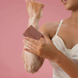 Jabón en Barra Anti-Bronceado con Tomate y Arcilla Marroquí, Jabón Natural Aclarante para la Piel, para Eliminar el Bronceado y Lograr una Piel Radiante - Product Image 4