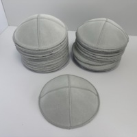Kippot classique en daim pour la prière juive, idéal pour Bar Mitzvah et mariages, Kippot personnalisées en daim pour les organisations de la communauté juive