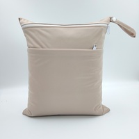 Sac de rangement pour couches et vêtements Morandi Colorway TSOOCOSY à double fermeture éclair, en polyester lavable, fabriqué en Chine