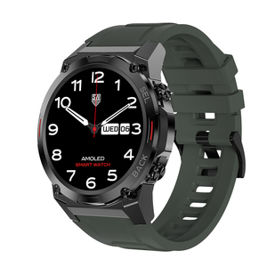 สมาร์ทวอทช์ EDS DM51 BT Calling หน้าจอ 1.43 นิ้ว AMLED วัดอัตราการเต้นของหัวใจ ตรวจจับการนอนหลับ ชิป RTL8763EWE กันน้ำระดับ IP67 แบตเตอรี่ 400mAh - Product Image 2