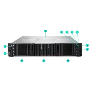 Vente flash Serveur en rack 1U haute performance HPE ProLiant DL325 Gen11/<span class=keywords><strong>Gen10</strong></span> Plus <span class=keywords><strong>DL345</strong></span> DL340 DL320 DL20 Gen12 AMD EPYC SSD/HDD - Product Image 4