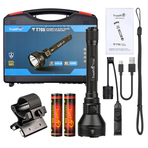 Cho Trustfire T70s Có Thể Sạc Lại Chiến Thuật <span class=keywords><strong>LED</strong></span> Đèn Pin 2350lm USB Sạc Dài Phạm Vi 1050M Không Thấm Nước Ngoài Trời Săn Bắn <span class=keywords><strong>Torch</strong></span> - Product Image 1