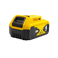 Batterie au lithium DCB204 20V MAX 4Ah XR, charge rapide, compatible, longue autonomie pour les outils sans fil DE-WWALT 20V, en stock