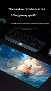 Cartoon Series <b>Anime</b> Printed Japanese Style Custom Gaming Rubber/Fabric Water Resistant Mouse Pad 800x300mm Big Size <b>Mousepad</b> - Product Image 4