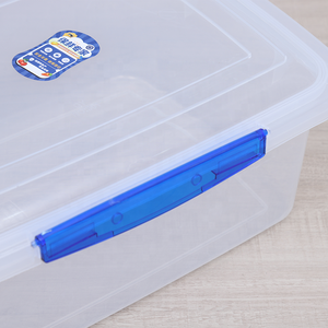 Tiết Kiệm Không Gian Nhựa Thực Phẩm Lưu Trữ Box Với Khóa Có Nắp Đậy Stackable Thiết Kế Lý Tưởng Cho Nhà Bếp Nhỏ Tủ Lạnh Lưu Trữ - Product Image 2