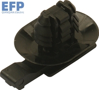 Fixations automobiles : Clip de fixation de câble en plastique, attache et clip auto, attache de pare-chocs en forme de sapin pour clips de câble