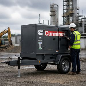 Générateur électrique diesel portable silencieux Cummins Weichai Yuchai Kofo Sdec, puissance de 13,5 kVA à 88 kVA, 1500/1800 tr/min, fréquence 50/60 Hz - Product Image 5