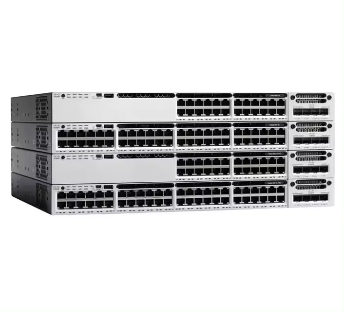 WS-C3850-12S-S Lowest Price 12 Port Gigabit Ethernet Network WS-C3850-12S-E
