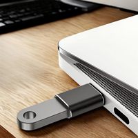Adaptateur OTG de charge rapide 6A Type-C vers USB 3.1 pour synchronisation de données PD, compatible avec Huawei et la plupart des téléphones et tablettes Android USB-C
